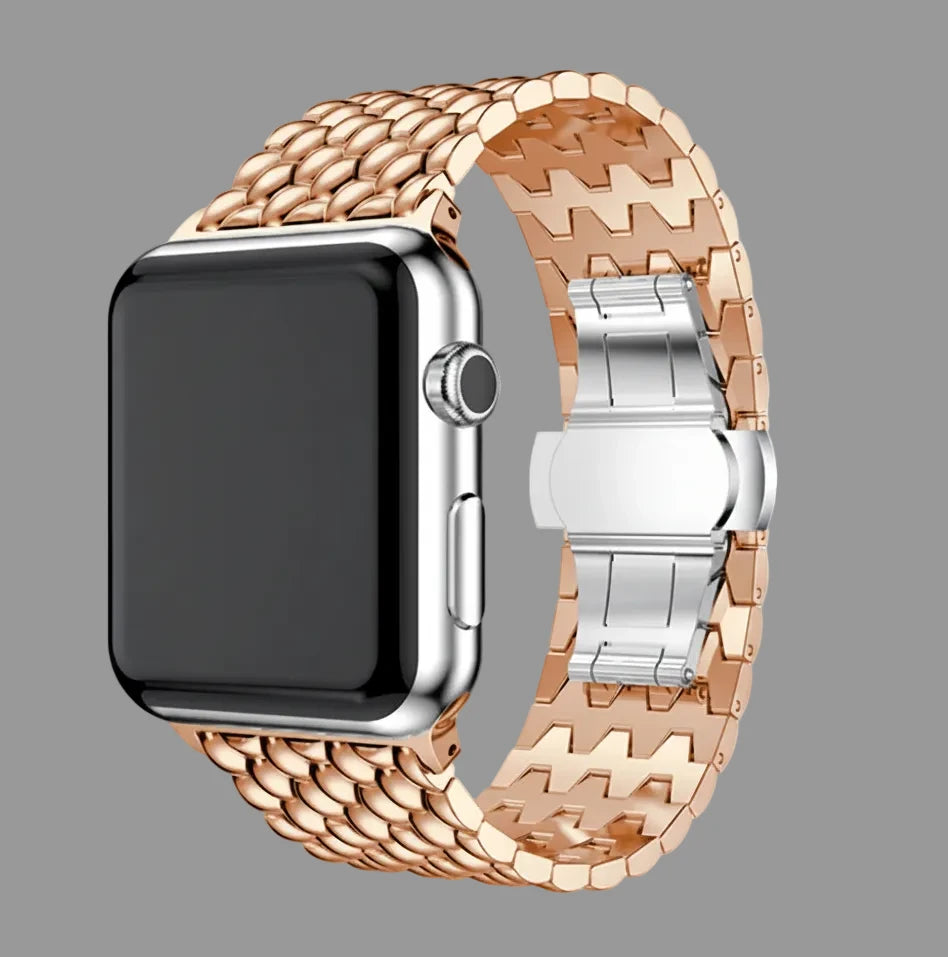 Steel Loops | Rosy Brown