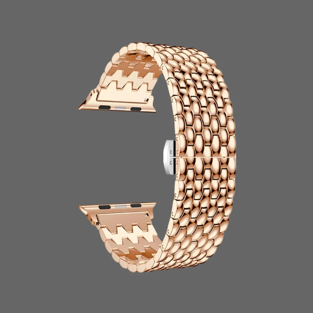 Steel Loops | Rosy Brown